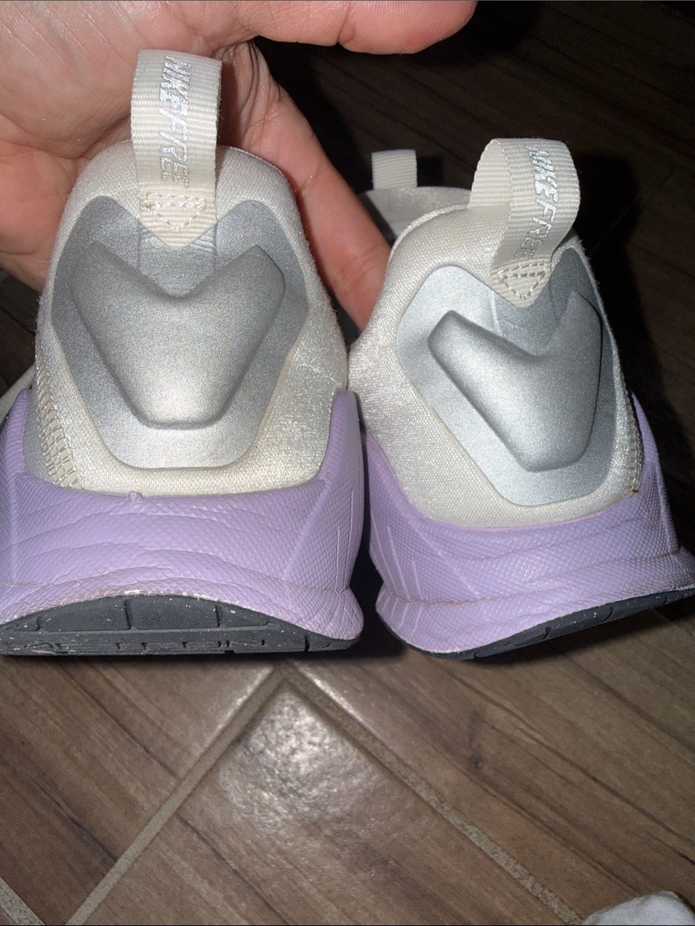 Nike Free Metcon 6 SE Cream, yellow, silver and purple Sneakers - Picture 11 of 11